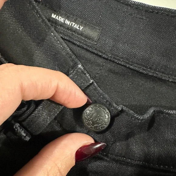 R13 Black Skinny Jeans